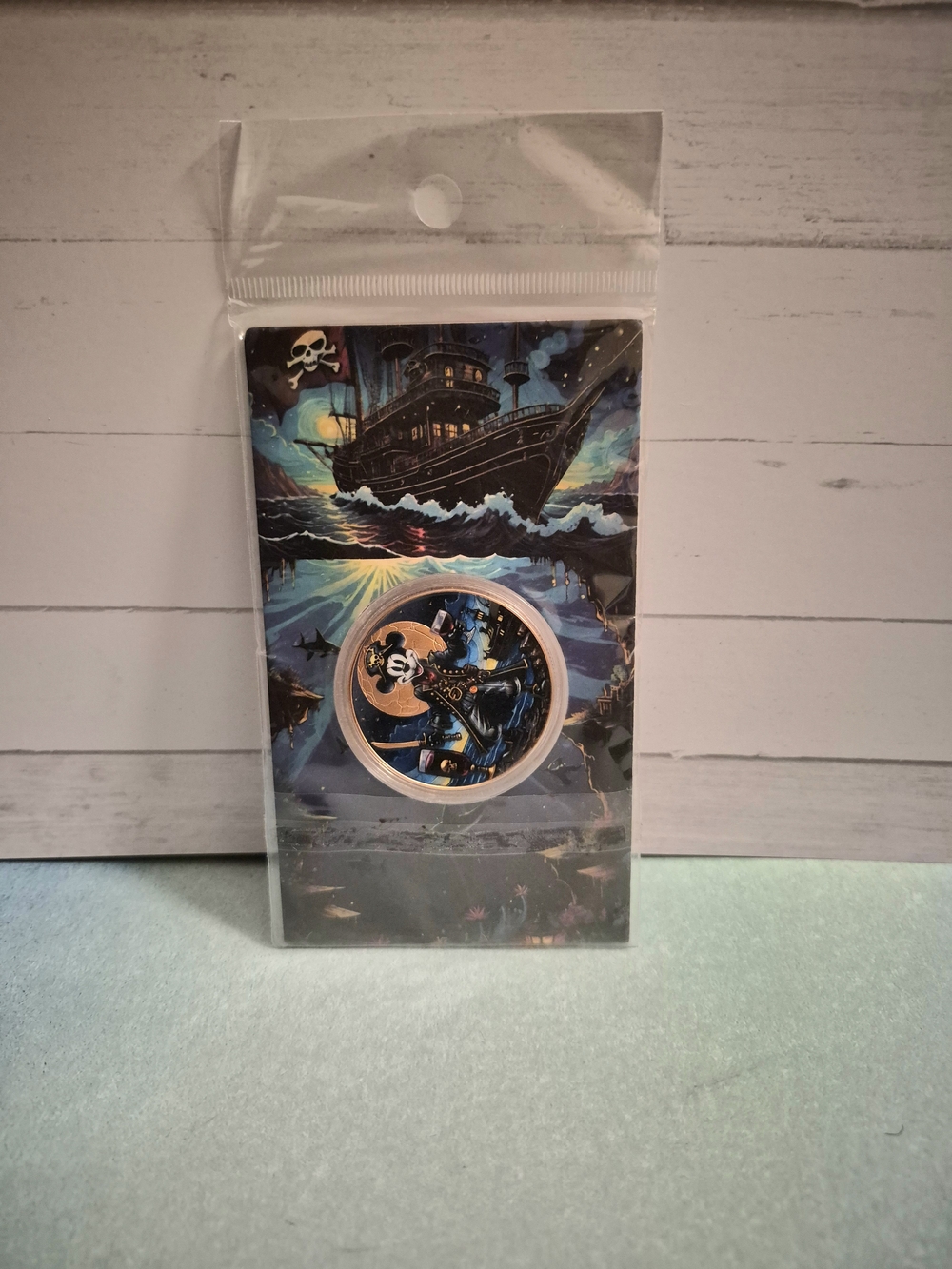Cool 1 Coin Pirate Willie 2025 40mm .999 Copper Coin
#pirate #collectible